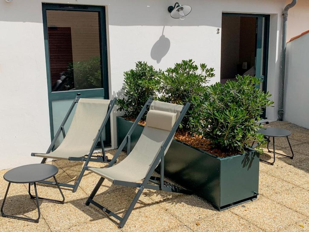 Hotel Les Mouettes La Couarde-sur-Mer Luaran gambar